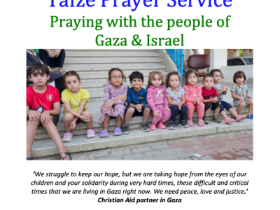 Praying for Gaza, Israel & the Middle East